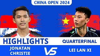 Can Anyone STOP Jonatan CHRISTIE from Winning China Open 2024 [upl. by Irrek]