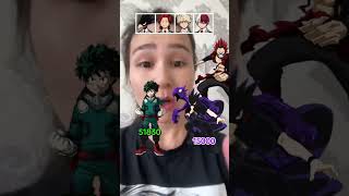 Deku vs Class 1A deku class dragonballz helping filterchallenge anime dbz dbs [upl. by Davidson967]