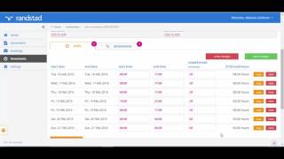 my randstad candidate portal module 2  timesheets v10 [upl. by Orthman]