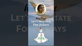 21 Days Free Online Meditation West Coast USA [upl. by Egbert]