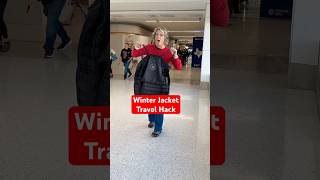 Travel Hack for a Jacket holidaywithyoutube travelhacks [upl. by Eldoree]