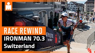 2023 IRONMAN 703 Switzerland  Race Rewind [upl. by Nwaf]