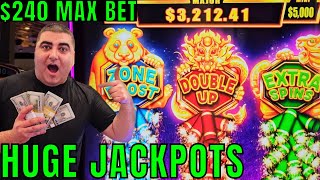 240 Max Bet POWERFUL JACKPOT On New Slot Machine [upl. by Astiram856]