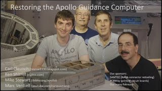 Apollo Guidance Computer Roundtable  Frank O’Brien Curious Marc Carl Claunch Ken Shirriff [upl. by Elora]