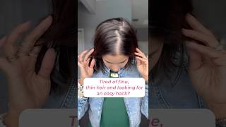 Tired of fine thin hair Check this out for an easy hack 🔥🪄uniwigs [upl. by Aleetha688]