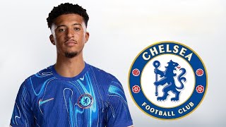 Jadon Sancho  Welcome To Chelsea 2024 🔵  Jadon Sancho Skills Goals Highlights [upl. by Rip]