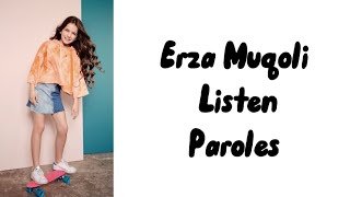 Erza Muqoli  Listen paroles [upl. by Auqeenahs670]