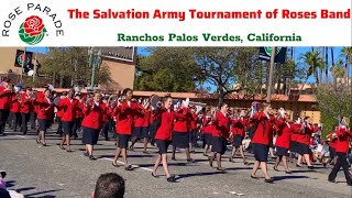 2024 Rose Parade  The Salvation Army Tournament of Roses Band [upl. by Esiuqcaj59]