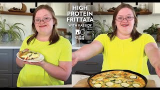 High Protein Frittata with Kassidy [upl. by Rufena]