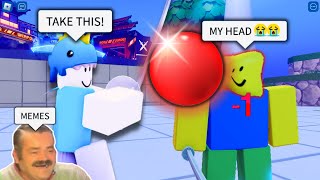 Roblox DEATH BALL FUNNY MOMENTS Memes [upl. by Laughton711]