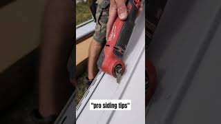 That siding tips and tricks worked great with this siding Diy fun for you diy contractor tools [upl. by Evadne]