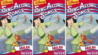 Disney Sing Along Songs Honor to Us All 1998 [upl. by Adham]