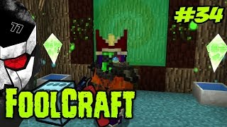 FOOLCRAFT 34  LEAF MACHINE amp MANA ON WHEELS Modded Minecraft 110 [upl. by Puri]