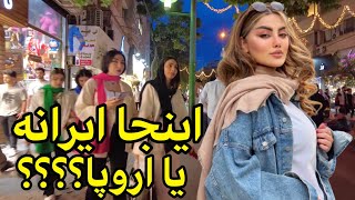 IRAN2023  Luxury Street In Tabriz City 2023 NightLife Walking Vlog ایران [upl. by Ginder]