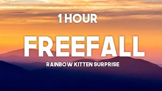 Rainbow Kitten Surprise  Freefall  1 Hour Sped Up  TikTok Version [upl. by Yelyab]