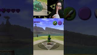 Ocarina of Time Crowd Control A Series of Unfortunate Events zelda shorts twitch loz retro [upl. by Yeliac]