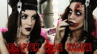 Halloween Look Flapper Gone Zombieeee [upl. by Pedrick]