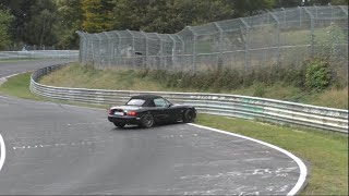 Close Call Slides and Action Touristenfahrten 1210 Nürburgring [upl. by Alisha]