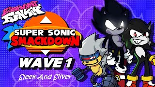 Sleek And Silver Instrumental  FNF VS Super Sonic Smackdown OST fnf Super Sonic Mod [upl. by Dominique]