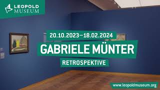 LEOPOLD MUSEUM  GABRIELE MÜNTER  Teaser [upl. by Borreri404]