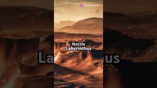 Noctis Labyrinthus Explore Mars Mysterious Valley🌌universe solarsystem mars marsfeature facts [upl. by Nahaj292]