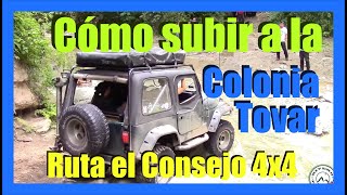 🟢CÓMO SUBIR A LA COLONIA TOVAR POR LA RUTA EL CONSEJO 4X4 🤘 VENEZUELA RUSTIQUEO 🌄 [upl. by Arahat986]