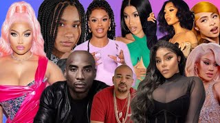 ‼️Nicki Minaj’s sister Ming LINKS with Charlemagne DJ Envy amp Jess Cardi B backtracks on Saweetie [upl. by Aldwon882]