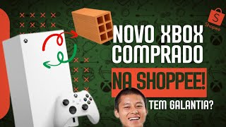 UNBOXING do novo XBOX SERIES X ALL DIGITAL BRANCO Comprado NA SHOPPEE deu BOM ou veio um TIJOLO [upl. by Kurtis]