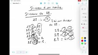 Multiples et diviseurs 5eme [upl. by Hilly]