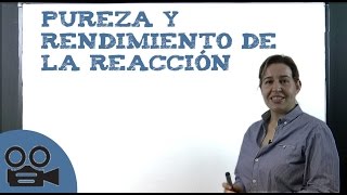 Pureza y rendimiento de la reacción [upl. by Deming291]