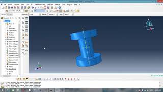 pretension load on bolt  Abaqus [upl. by Yecniuq]