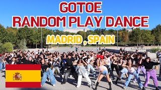 GOTOEs KPOP RANDOM PLAY DANCE in MADRIDSPAIN [upl. by Dettmer769]