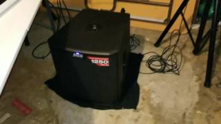 Alto TS212S Powered Subwoofer with Alto TS212 powered Speakers Sound Test [upl. by Edward]