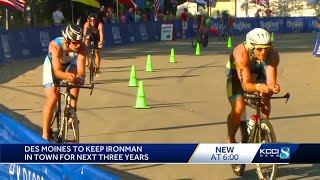 Des Moines to keep Ironman in town for next 3 years [upl. by Aneel602]