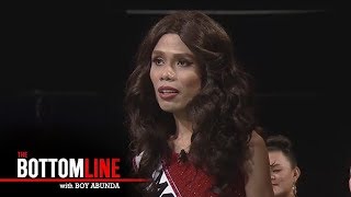 The Bottomline Marigona answers a question about transgenders joining Miss Universe [upl. by Nealey]