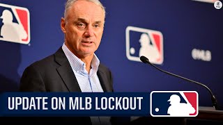 MLB Lockout Latest MLBPA owners set to resume meetings today  CBS Sports HQ [upl. by Alleira]