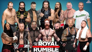 WWE 2K20 30 MAN ROYAL RUMBLE MATCH GAMEPLAY WWE 2K20 ROYAL RUMBLE MATCH [upl. by Eadahc546]