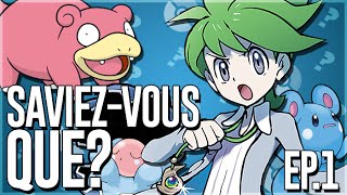 8 ANECDOTES SUR POKÉMON  Saviezvous que  1 [upl. by Cahn933]