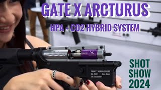 Gate Titan x Arcturus  EampL T191 Hybrid HPA amp CO2 Airsoft GBB  Shot Show 2024 [upl. by Egbert]