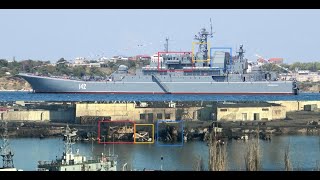 Ropuchaclass Landing Ship Novocherkassk Confirmed SUNK By Storm Shadow in Photo [upl. by Eicnahc508]