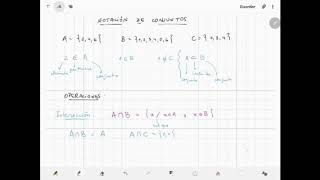 01  Notación de conjuntos [upl. by Henarat8]