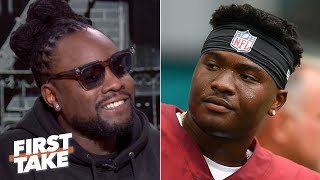 Wale thinks Dwayne Haskins will be great and the Wizards will exceed expectations  First Take [upl. by Ymrots902]