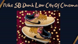 Unboxing et review de la Nike SB Dunk Low Pro Premium City Of Cinema [upl. by Jacinta683]