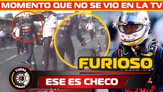 ¡ESE ES CHECO MOMENTO QUE NADIE VIO TODOS CONFUNDIERON CHECO PEREZ FURIOSO EN GP MONZA [upl. by Hcra]