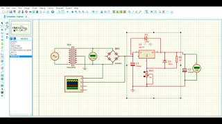 Circuito Rectificador de corriente AC a corriente DC [upl. by Wellington422]