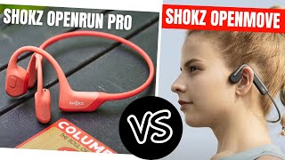 Shokz OpenRun Pro vs SHOKZ OpenMove Bone Conduction  Secret Revealed [upl. by Ahsit]