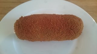 Croquettes  Recipe from Holland  Homemade croquette  Kroket [upl. by Aaberg]