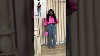 BRUNCH OUTFIT FROM FASHION NOVA shorts fashionnova BEAUTYBYGBEMI [upl. by Wang669]