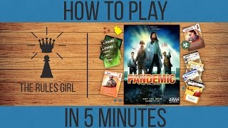 How to Play Pandemic in 5 Minutes  The Rules Girl [upl. by Rahel]