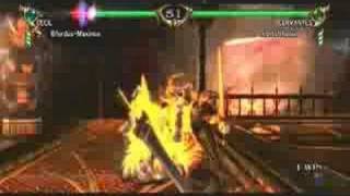 Soul Calibur 4  1st Class Guard Impact 101 [upl. by Averil]